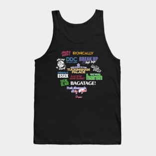 Catchphrases from Drag Race UK Tank Top